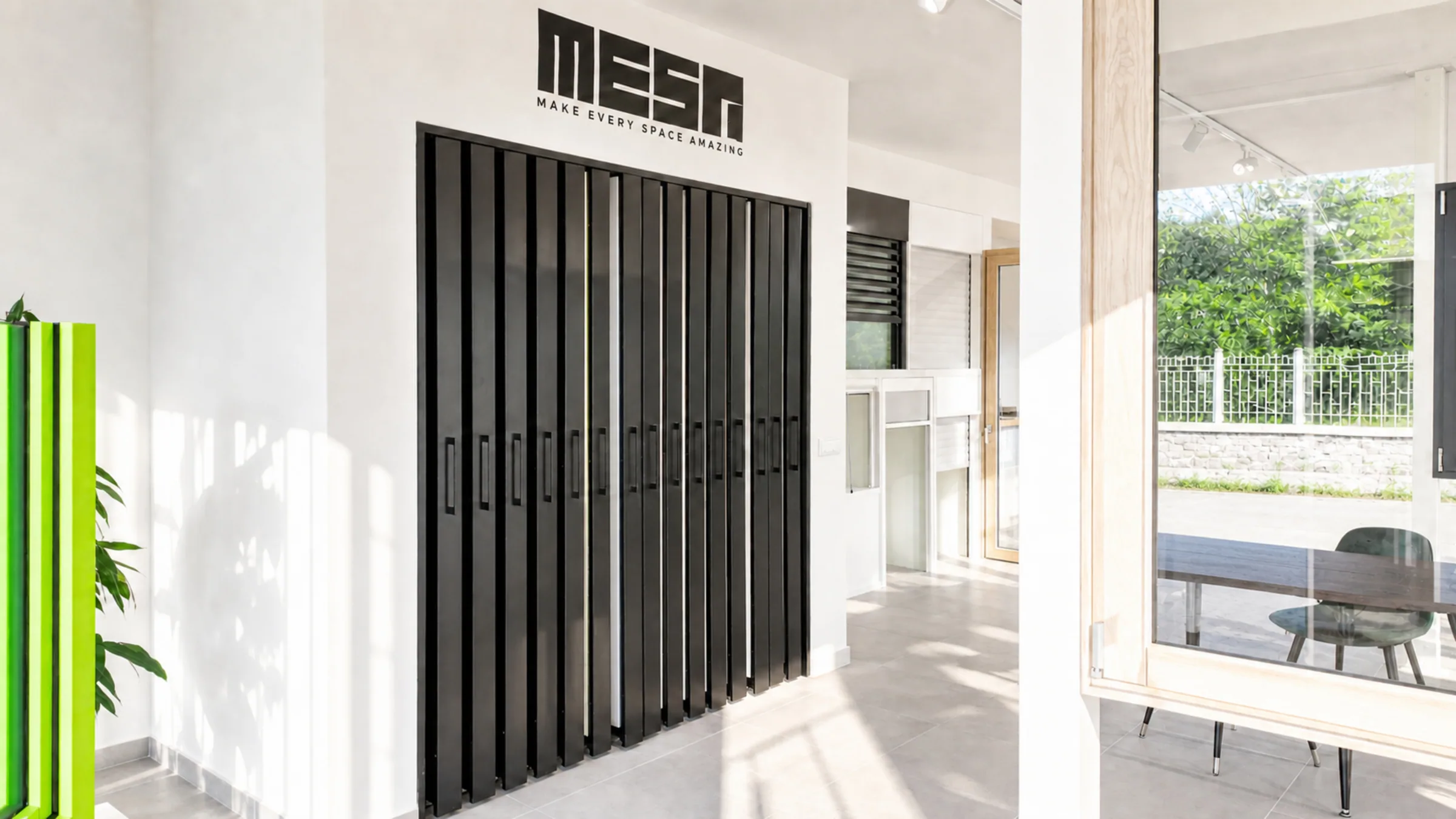 Area consulenza nello showroom MESA