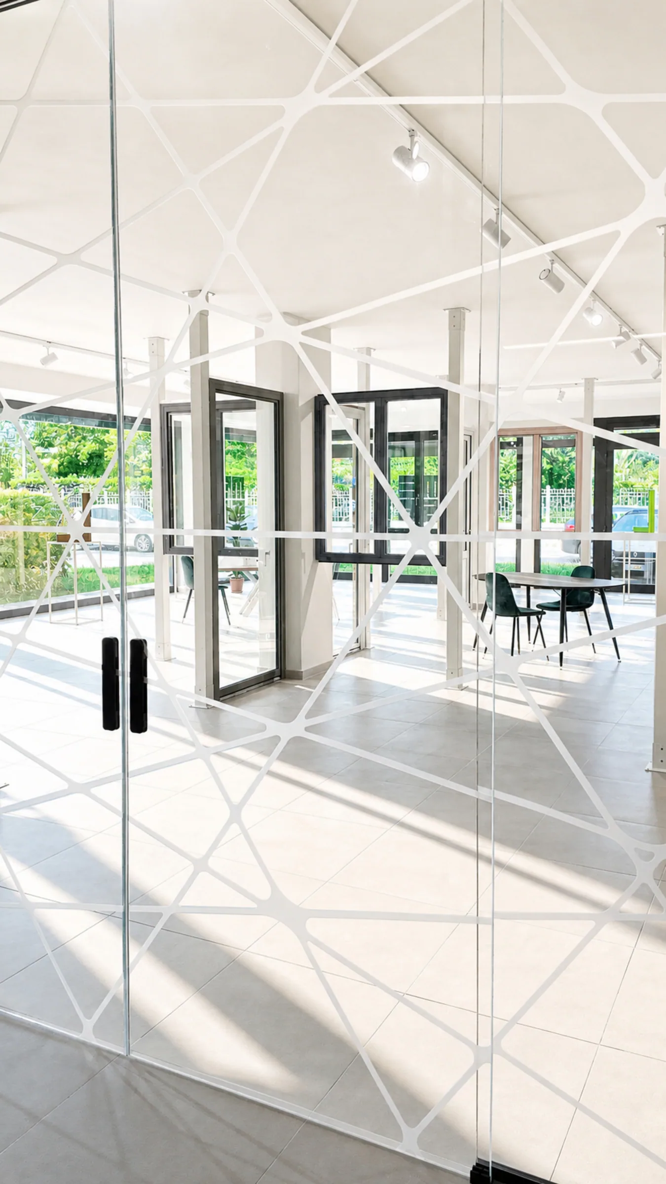 Interno dello showroom MESA